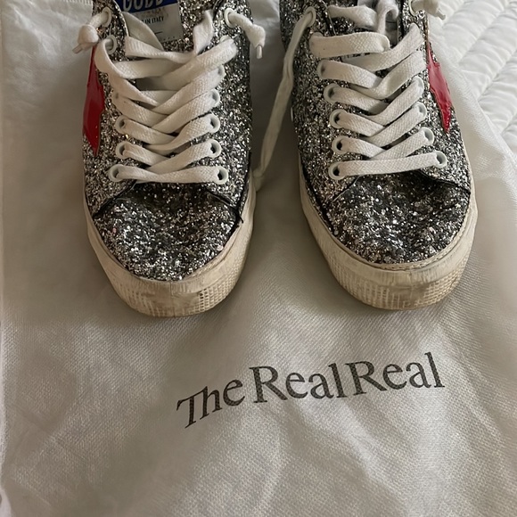 Sparkly Golden Goose Shoes - Picture 6 of 6